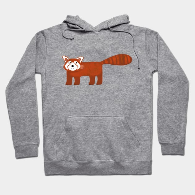 Red Panda Hoodie by NicSquirrell